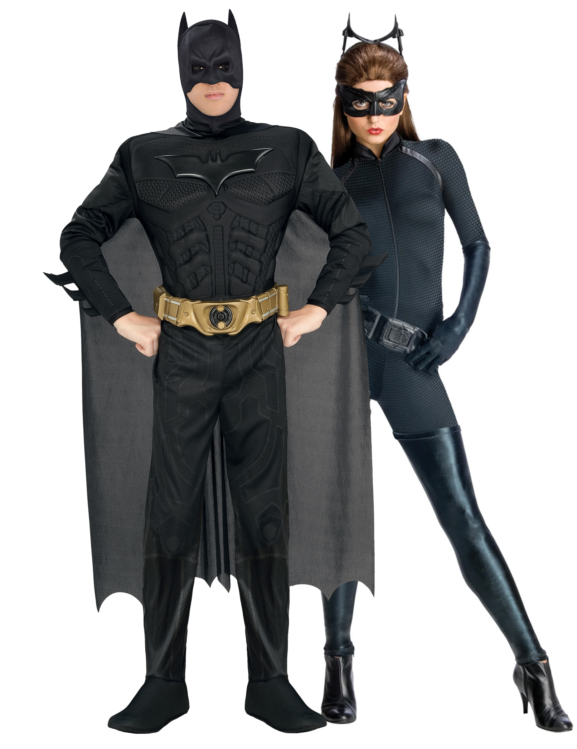 Batman und Catwoman Paarkostüm