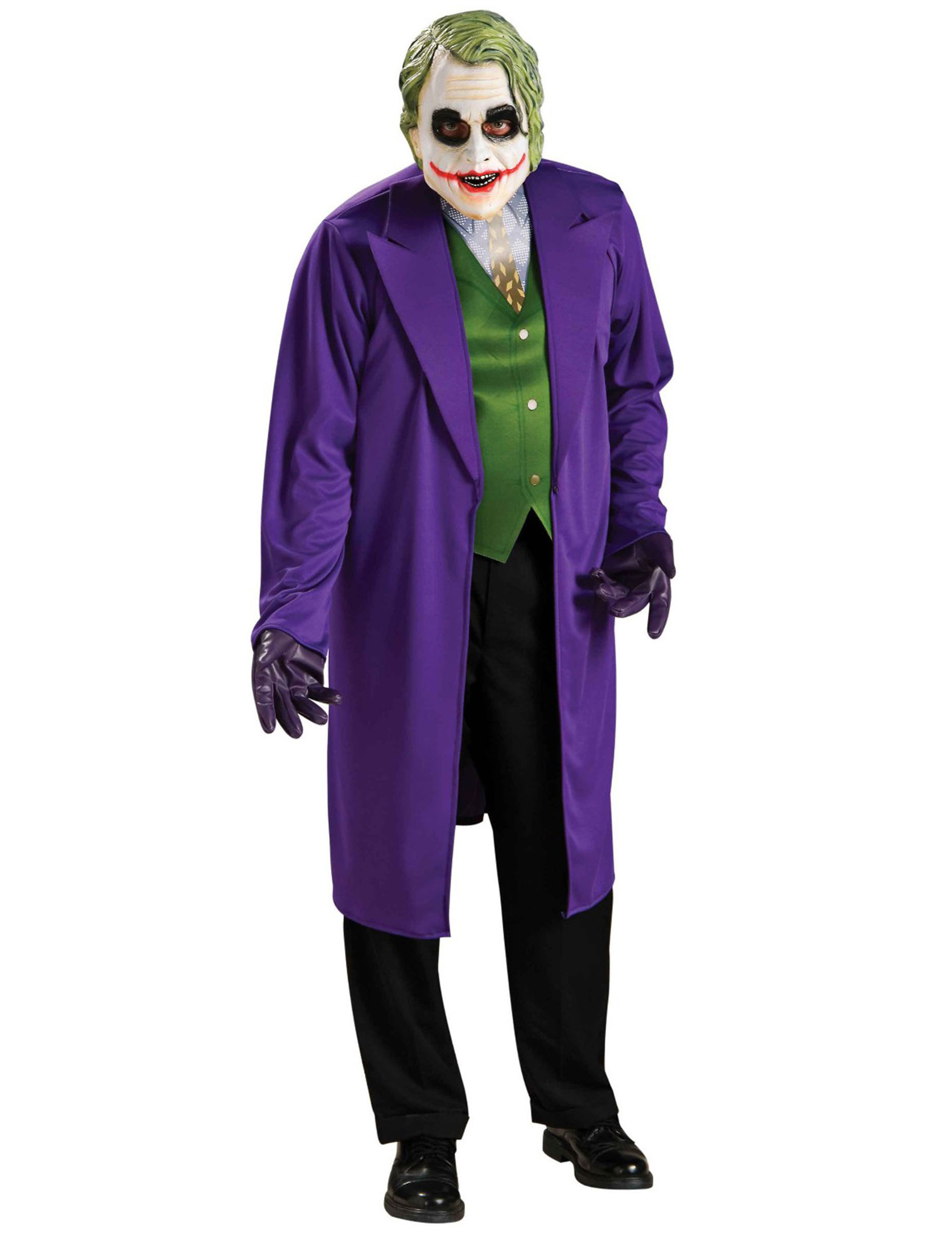 DC Dark Knight Joker Kostüm Lizenzware bunt