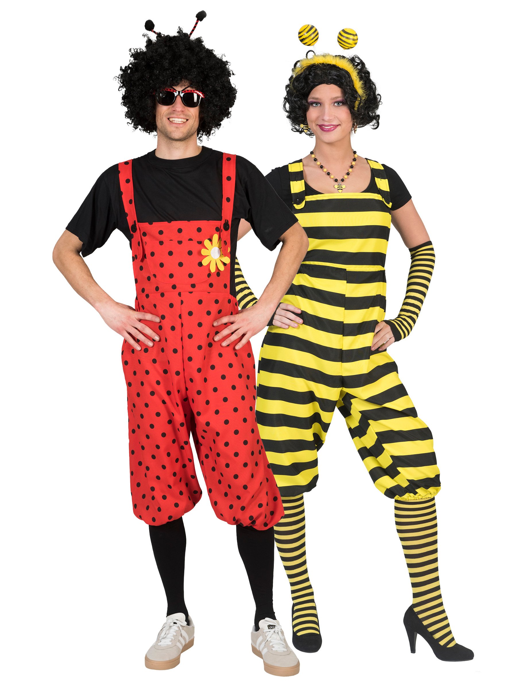 Paarkostüm Biene und Marienkäfer