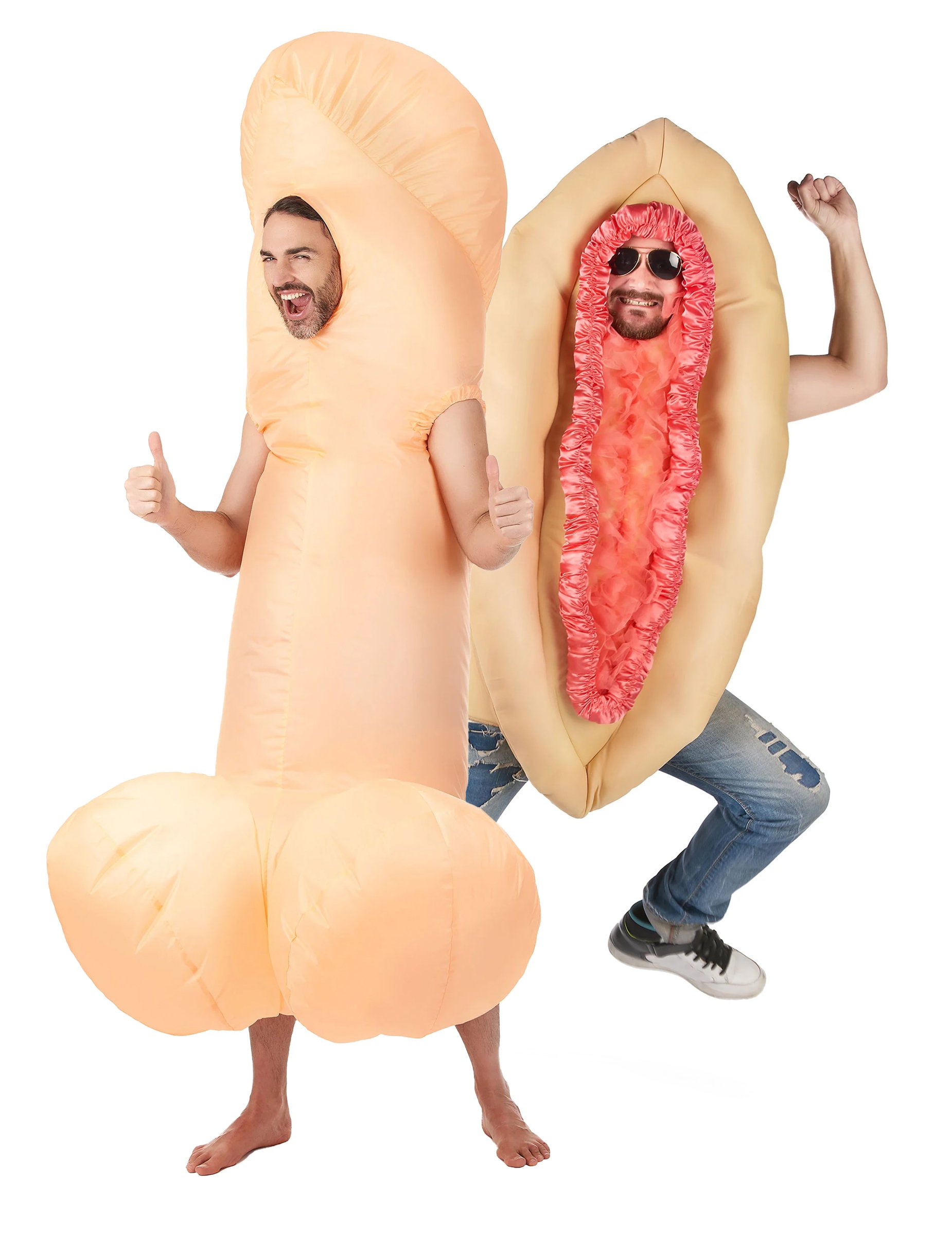 Paarkostüm Pussy und Penis