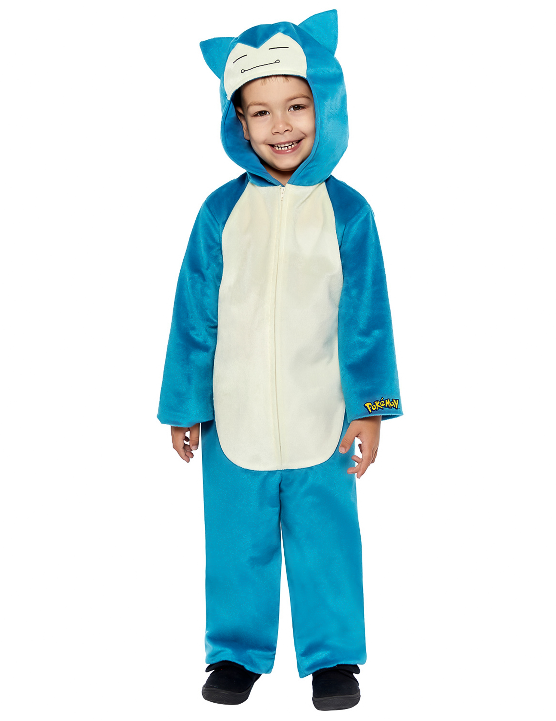 Pokémon Relaxo-Kinderkostüm Lizenzartikel blau-weiss