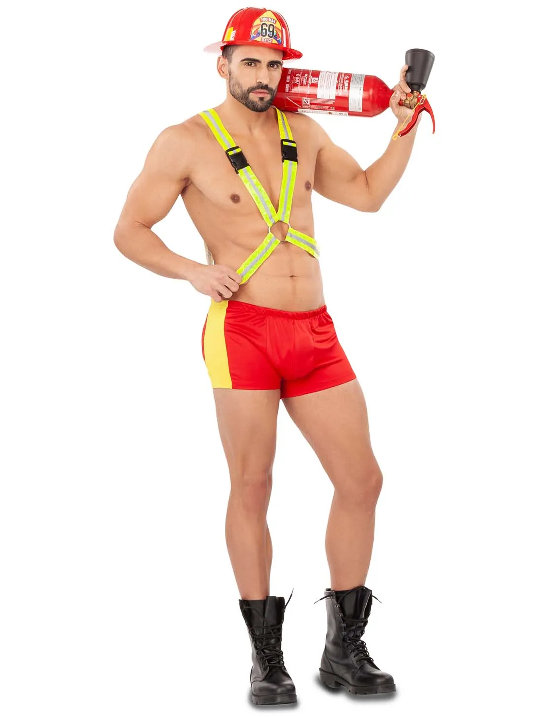 Sexy Feuerwehrmann Kostüm für Herren
