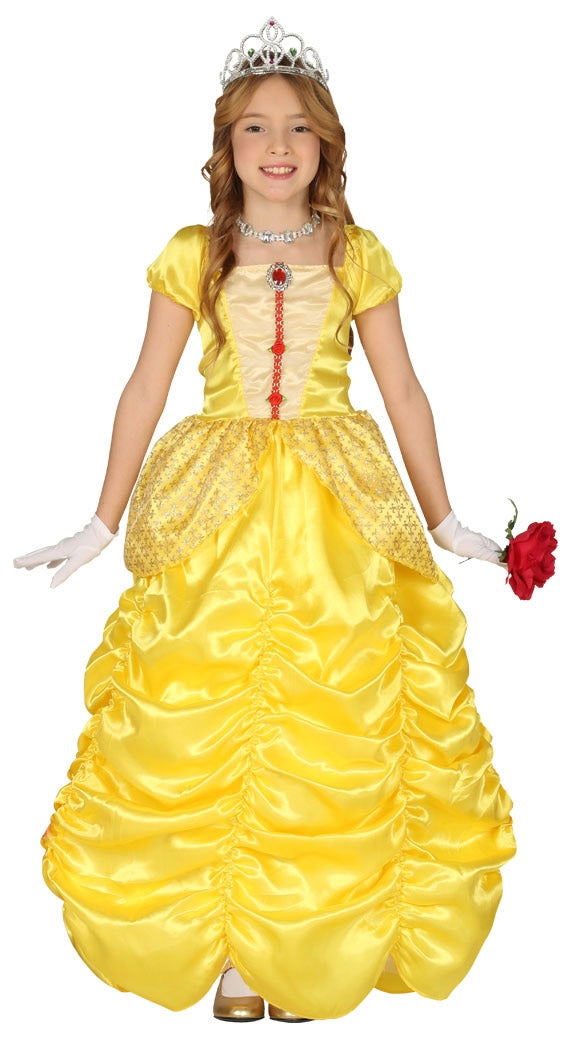 Die Schöne Prinzessin Mädchenkostüm - Kinder 3-4 Jahre gelb | Karneval & Fasching | Kostüme.com