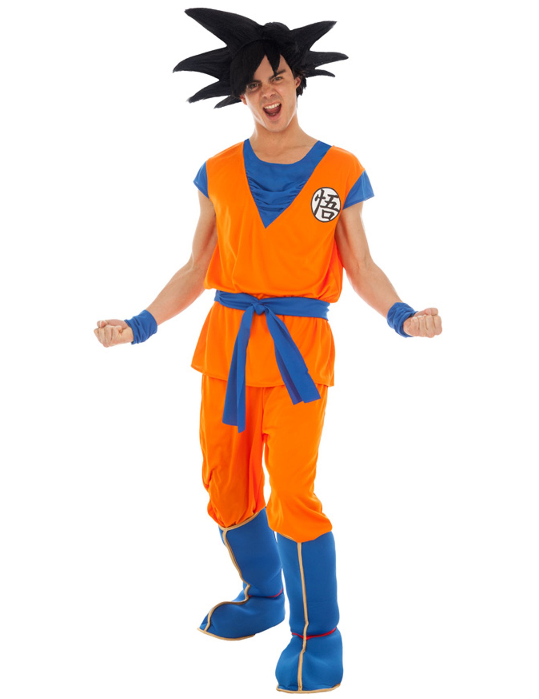 Son Goku-Kostüm Dragonball Z-Kostüm orange